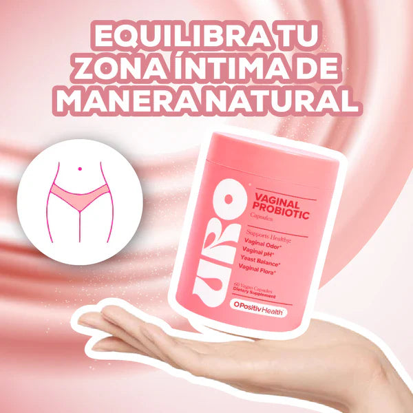 Uro Probioticos Vaginales Para Mujeres - 60 Capsulas