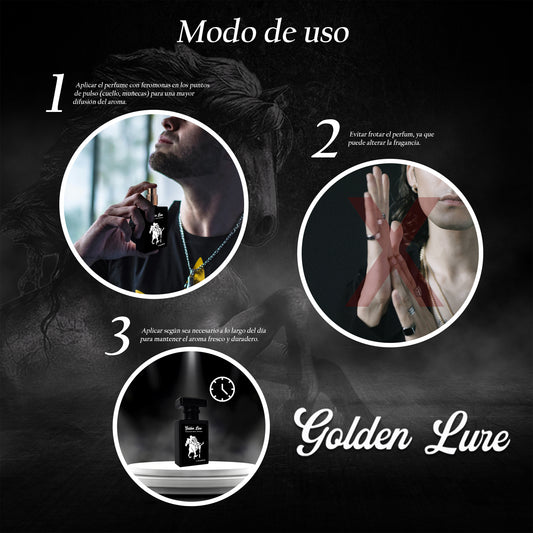 GOLDEN LURE - Perfume con feromonas para hombre