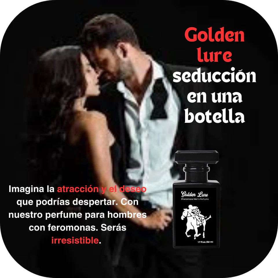GOLDEN LURE - Perfume con feromonas para hombre