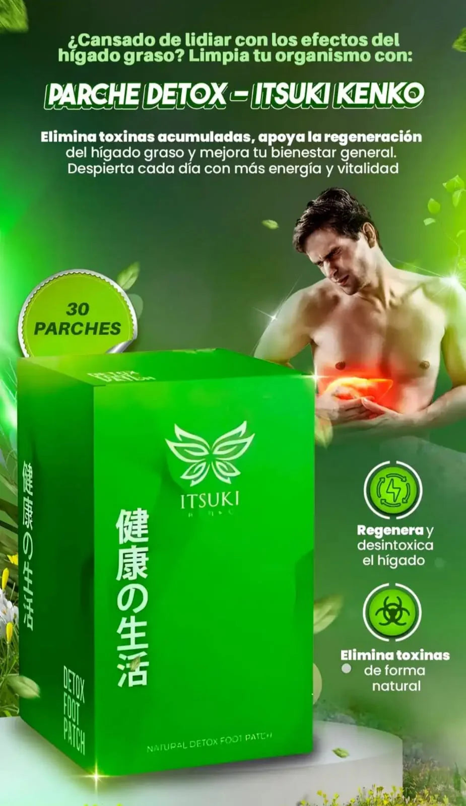 ITSUKI KENKO PARCHES DETOX