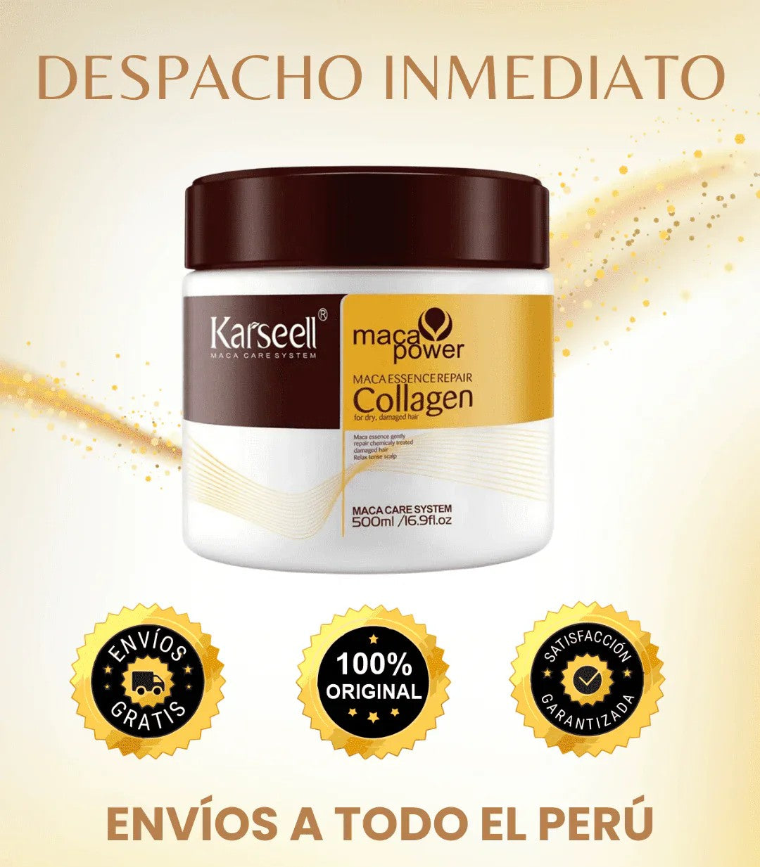 KARSEELL - Máscarilla capilar con colágeno