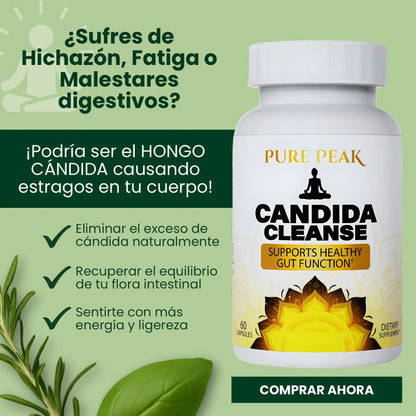 CANDIDA CLEANSE - CAPSULAS RECUBIERTAS